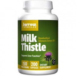 Расторопша (Milk Thistle), Jarrow Formulas, 150 мг, 200 капсул, 8657
 