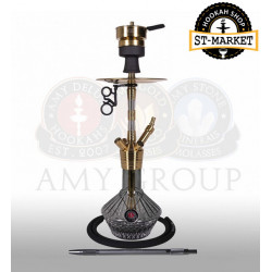 Hookah of Amy Deluxe 33.02 FUSION SHINE S - color gold-black