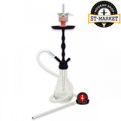 Hookah Amy DeLuxe 630 Click D-1 - color black-transparent