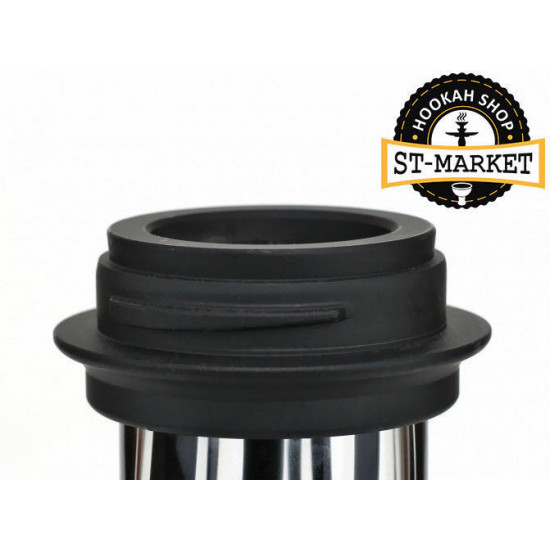 Hookah Amy DeLuxe 630 Click D-1 - color black-transparent Hookah Amy DeLuxe 630 Click D-1 - color black-transparent