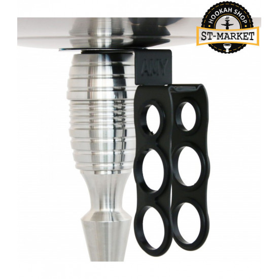 Кальян Amy DeLuxe SS 08 R Hammer Steel - цвет черный Кальян Amy DeLuxe SS 08 R Hammer Steel - цвет черный