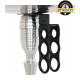 Кальян Amy DeLuxe SS 08 R Hammer Steel - цвет черный Кальян Amy DeLuxe SS 08 R Hammer Steel - цвет черный