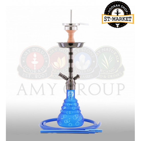 Hookah Amy 4-Stars 460 - blue Hookah Amy 4-Stars 460 - blue
