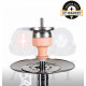 Hookah Amy DeLuxe SS 05 R Feather Steel Plus - transparent color Hookah Amy DeLuxe SS 05 R Feather Steel Plus - transparent color