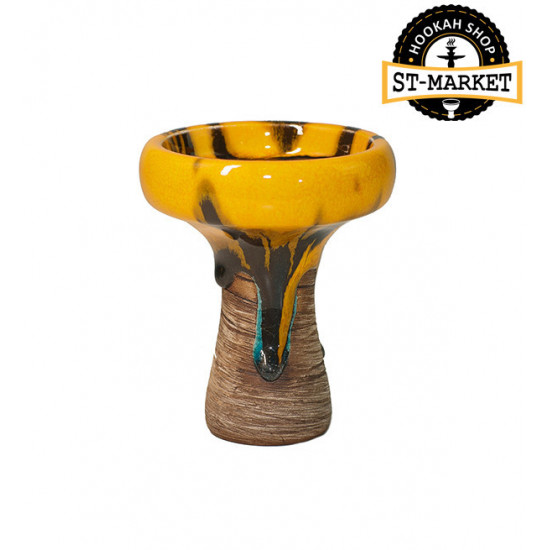 Bowl for a hookah of Kolos Lyomista Glaze (the Ear Luomista Gleyz) Bowl for a hookah of Kolos Lyomista Glaze (the Ear Luomista Gleyz)