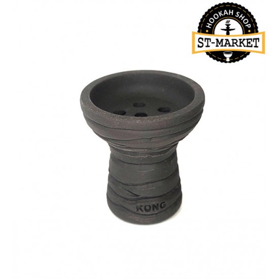 Bowl for a hookah of Kong TURKISH BOY BLACK (Kong Turkish Fight Black) Bowl for a hookah of Kong TURKISH BOY BLACK (Kong Turkish Fight Black)