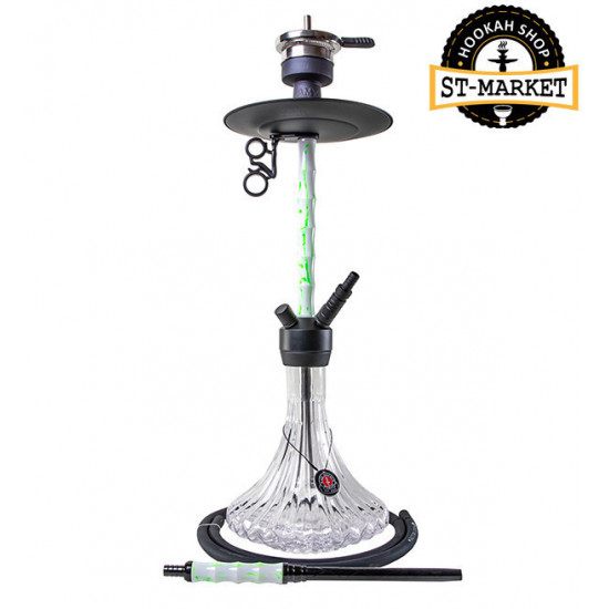 Hookah of Amy Deluxe 123.01 Alu Dervish - color transparent Hookah of Amy Deluxe 123.01 Alu Dervish - color transparent