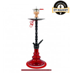 Hookah to Am Deluxe 070.01 Alu Zulu - color red