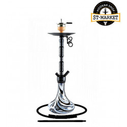 Hookah to Am Deluxe 073.01 Alu Sierra - color black