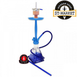 Hookah Amy Deluxe (039) Aero-X Click - blue