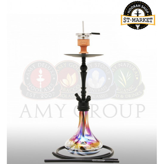 Кальян Amy DeLuxe (057) Globe - цвет черный Кальян Amy DeLuxe (057) Globe - цвет черный