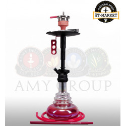 Кальян Amy DeLuxe 061 R Big Cloud - колір червоний