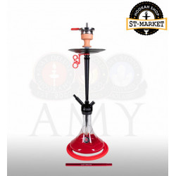 Кальян Amy Deluxe 066.01 Alu Deluxe - колір червоний