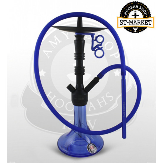 Кальян AMY Deluxe 069.02 Alu Lima S - колір синій Кальян AMY Deluxe 069.02 Alu Lima S - колір синій