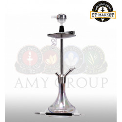 Кальян Amy Deluxe SS 09 R Plus Stick Steel - цвет прозрачный
