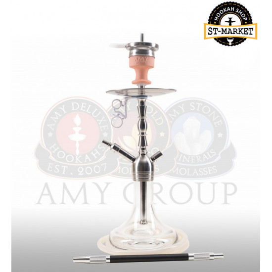 Hookah Amy Deluxe SS 10 Little Hammer - black Hookah Amy Deluxe SS 10 Little Hammer - black