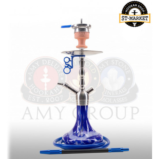 Hookah Amy Deluxe SS 10 Little Hammer - black Hookah Amy Deluxe SS 10 Little Hammer - black
