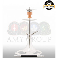 Hookah Amy Deluxe SS 13 Little Stick - color transparent