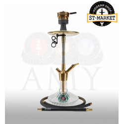 Hookah AMY DELUXE - SS 33.01 - color gold-transparent