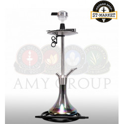 Кальян Amy Deluxe SS 09 R Plus Stick Steel (эми делюкс сс 09 р плюс стик стил)
