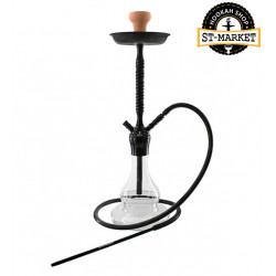 Hookah of Kaya Elox 630CE Mahal 2S - color black-transparent