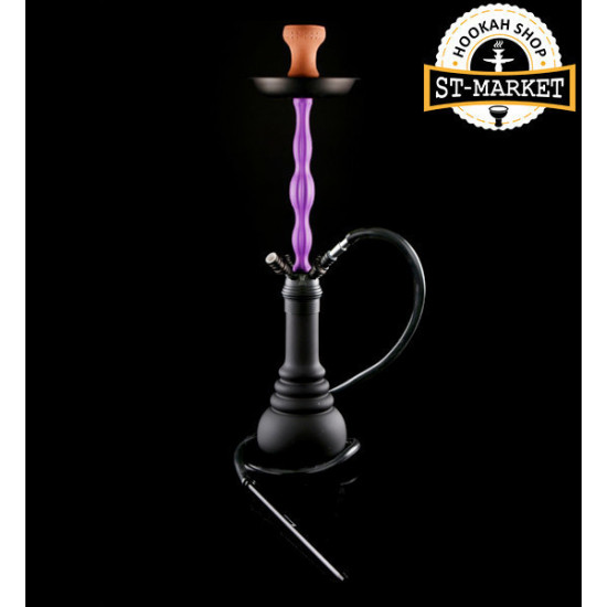 Hookah of Kaya Neon SPN 630 L Black - color lilac Hookah of Kaya Neon SPN 630 L Black - color lilac