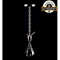 Кальян Kaya Shisha Inox XL Black (кая шиша инокс икс эль блэк)