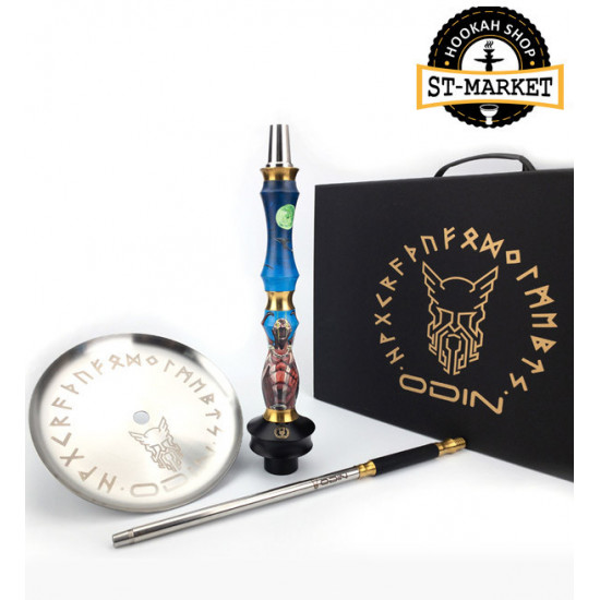 Шахта для кальяна Sunpipe Odin Art - цвет голубой Шахта для кальяна Sunpipe Odin Art - цвет голубой
