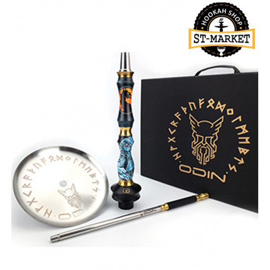 Шахта для кальяна Sunpipe Odin Art - цвет синий-черный Шахта для кальяна Sunpipe Odin Art - цвет синий-черный
