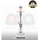 Hookah Amy DeLuxe SS 07 R Palm Steel - transparent color Hookah Amy DeLuxe SS 07 R Palm Steel - transparent color