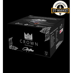 Кокосовый уголь для кальяна Crown Air flow, 1кг