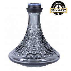 Flask for Amy & quot hookah; Alu Antique Berry" 072.02