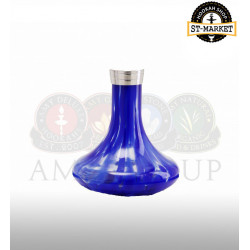 Flask for a hookah of Amy Deluxe SS 10 - color blue