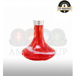 Flask for a hookah of Amy Deluxe SS 10 - color red