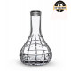 Hookah of Wookah Red Black Crystal Check (vuka red black Christal check) Hookah of Wookah Red Black Crystal Check (vuka red black Christal check)