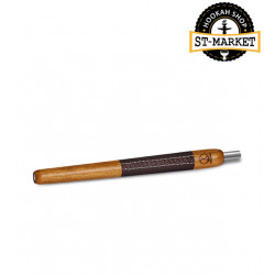 Leather mouthpiece of Wookah Wooden Leather (vuka vuden wood)