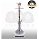 Кальян Amy DeLuxe SS 06 R Dark Steel Plus - цвет черный Кальян Amy DeLuxe SS 06 R Dark Steel Plus - цвет черный
