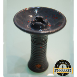 Чаша RS Bowls PL (Plate) - колір чорний-червоний
