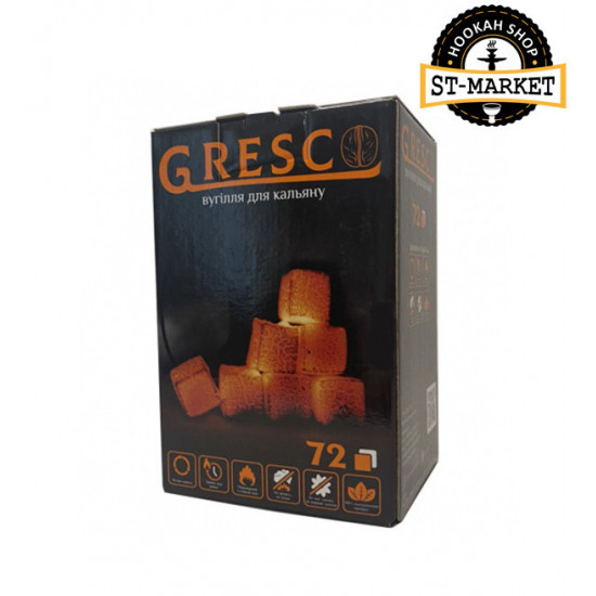 Уголь для кальяна Gresco 1 кг (Греско) Уголь для кальяна Gresco 1 кг (Греско)