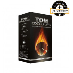 Вугілля для кальяну Tom Cococha Silver