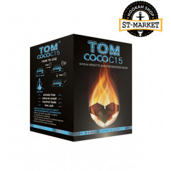 Вугілля кокосове Tom Cococha Blue 1кг (том кокоча блу 1 кг)