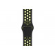 Силиконовый ремешок STR Nike Sport Band for Apple Watch 42/44/45 mm (Series SE/7/6/5/4/3/2/1) - Black/Volt Силиконовый ремешок STR Nike Sport Band for Apple Watch 42/44/45 mm (Series SE/7/6/5/4/3/2/1) - Black/Volt