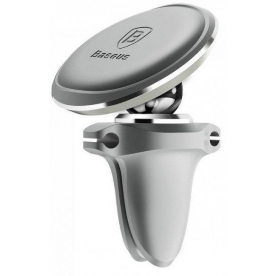 Автотримач Baseus Magnetic Air Vent Car Mount Holder with Cable Clip Silver (SUGX-A0S) Автотримач Baseus Magnetic Air Vent Car Mount Holder with Cable Clip Silver (SUGX-A0S)