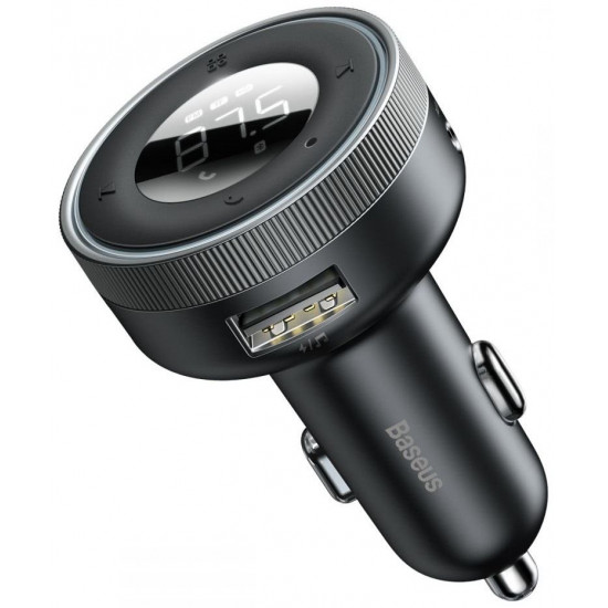 Автомобільна зарядка Baseus Enjoy Bluetooth FM Launcher 3.4A - Black (CCLH-01) Автомобільна зарядка Baseus Enjoy Bluetooth FM Launcher 3.4A - Black (CCLH-01)