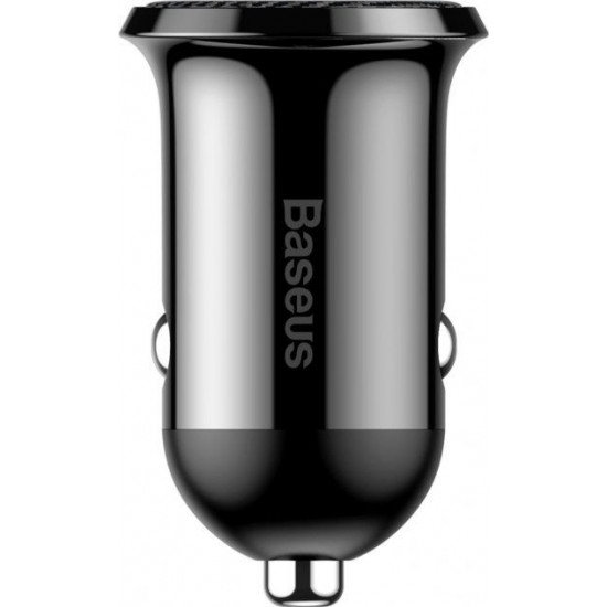 Автомобільна зарядка Baseus Grain Pro 4.8A 2USB - Black (CCALLP-01) Автомобільна зарядка Baseus Grain Pro 4.8A 2USB - Black (CCALLP-01)