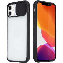 STR Clear Slide Camera Case for iPhone 12/12 Pro - Black