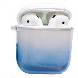 STR Gradient Transparent TPU Case for AirPods 1/2 - Blue