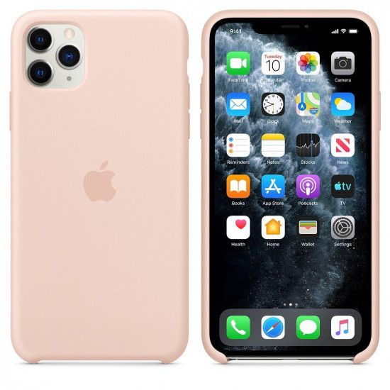 Чохол STR Silicone Case (OEM) для iPhone 11 Pro Max - Pink Sand Чохол STR Silicone Case (OEM) для iPhone 11 Pro Max - Pink Sand