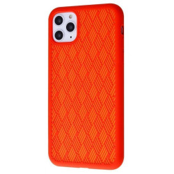 Чехол STR Silicone Weaving Case iPhone 11 Pro Max (red)