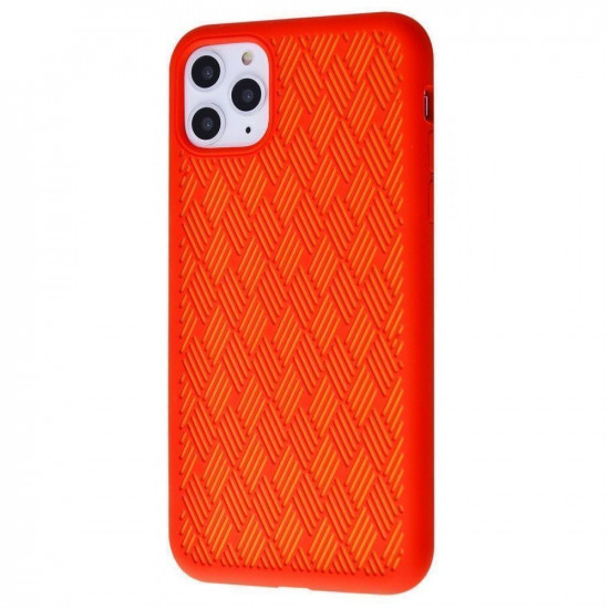 STR Silicone Weaving Case iPhone 11 Pro Max (red) STR Silicone Weaving Case iPhone 11 Pro Max (red)